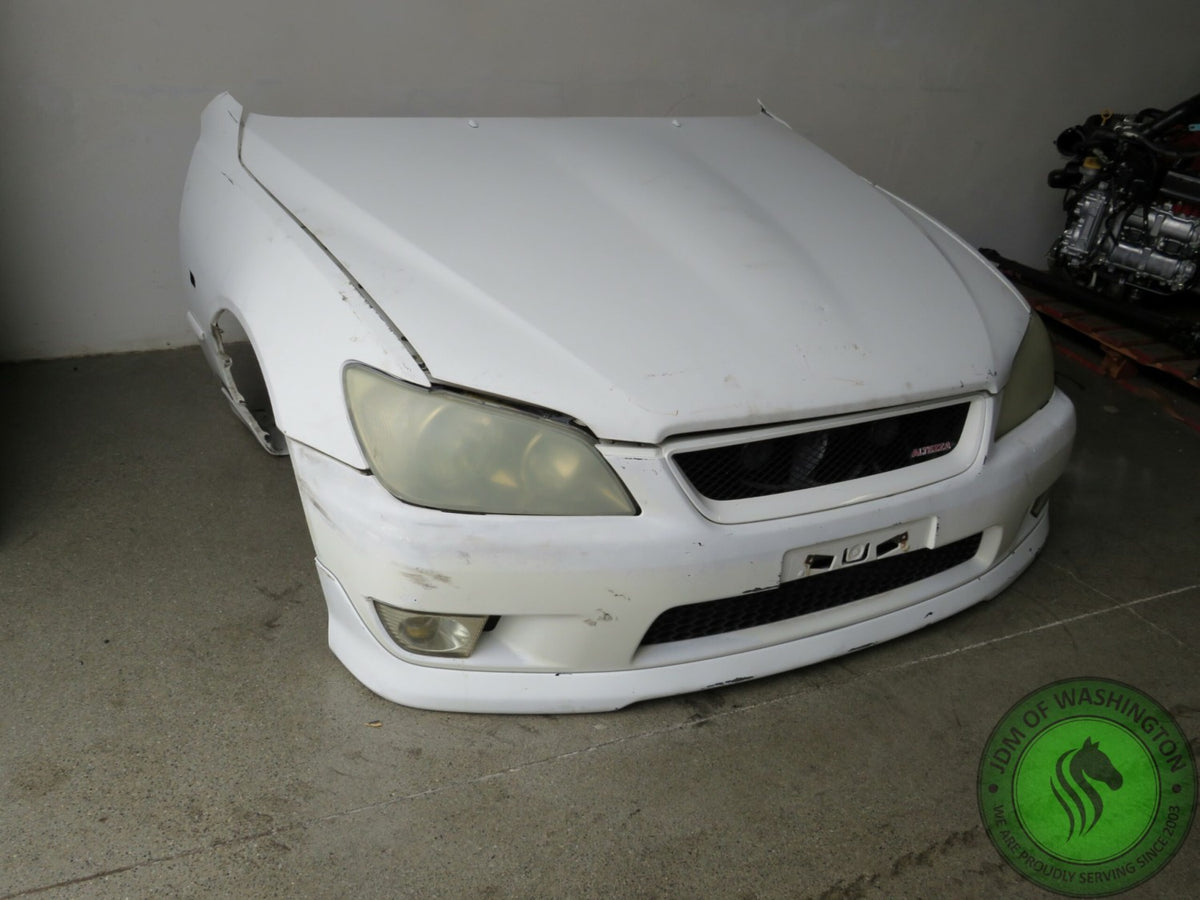JDM TOYOTA ALTEZZA / IS300 WHITE COMPLETE FRONT END
