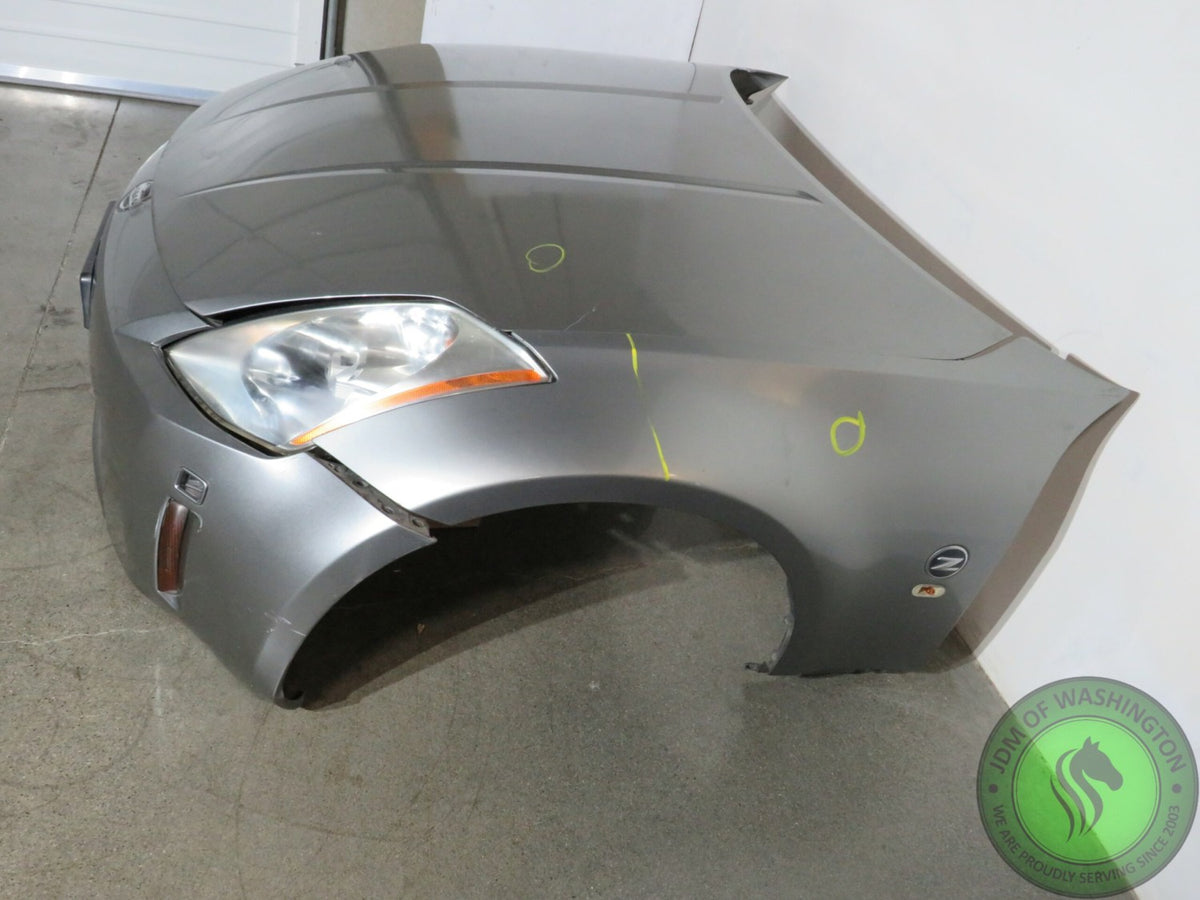 JDM NISSAN 350Z / FAIRLADY SILVER COMPLETE FRONT END