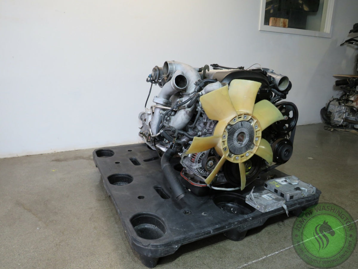 JDM 1996-2005 Toyota 1JZGTE VVTI ETCS Front Sump Engine with Automatic Transmission Swap