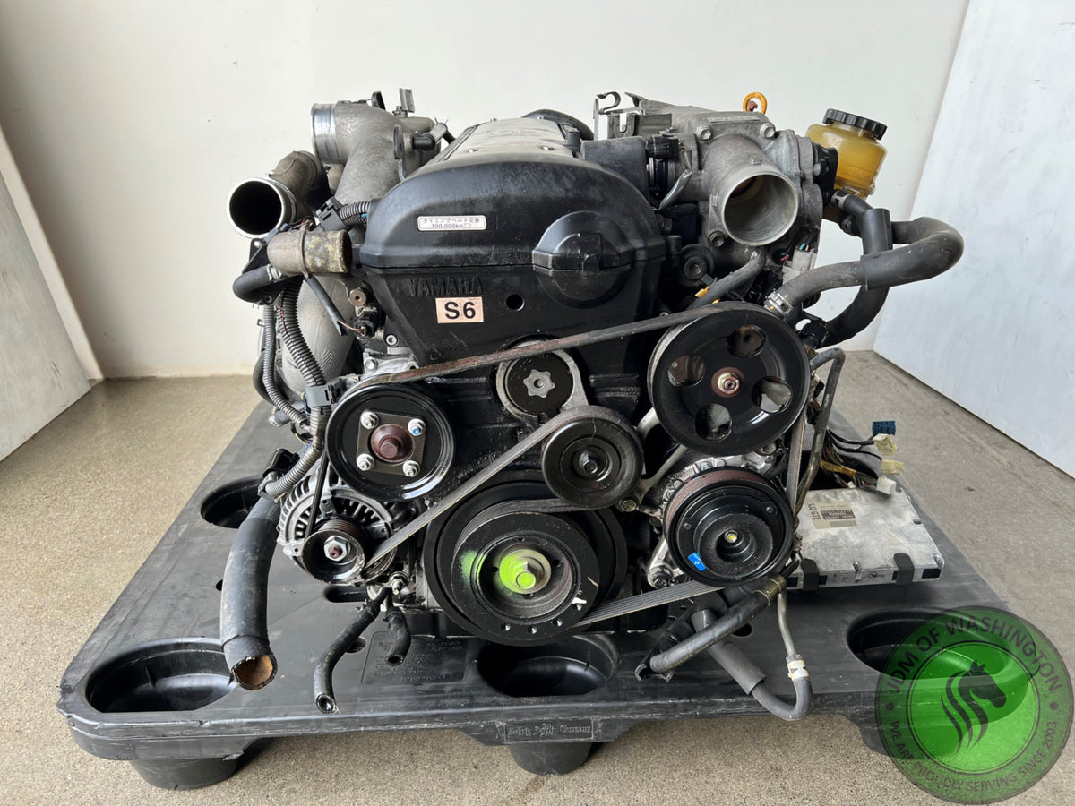 JDM TOYOTA 1JZGTE VVTI ETSC-I TURBO ENGINE WITH AUTO TRANSMISSION 1JZGTE