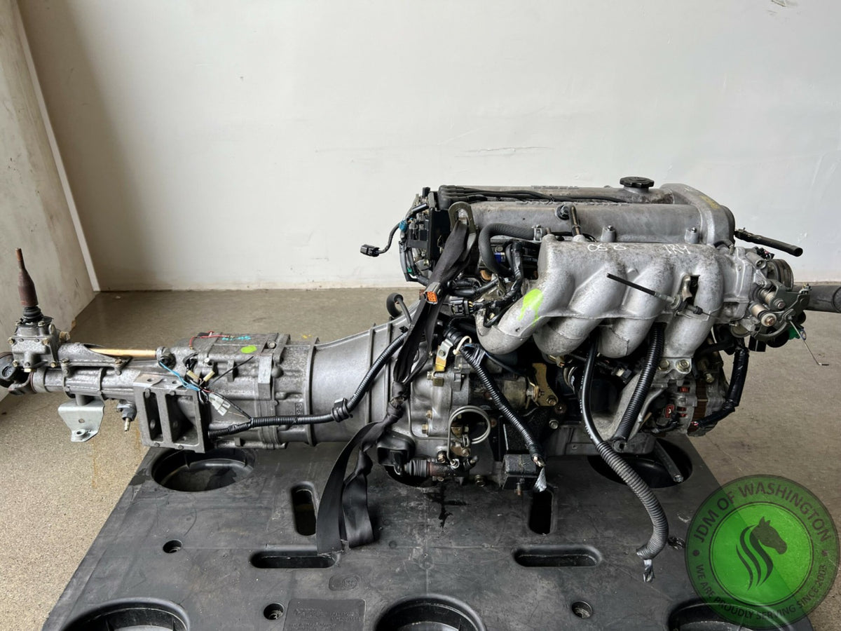 JDM 1999-2000 Mazda Miata BP MX-5 1.6L DOHC Engine 5-Speed Manual Transmission