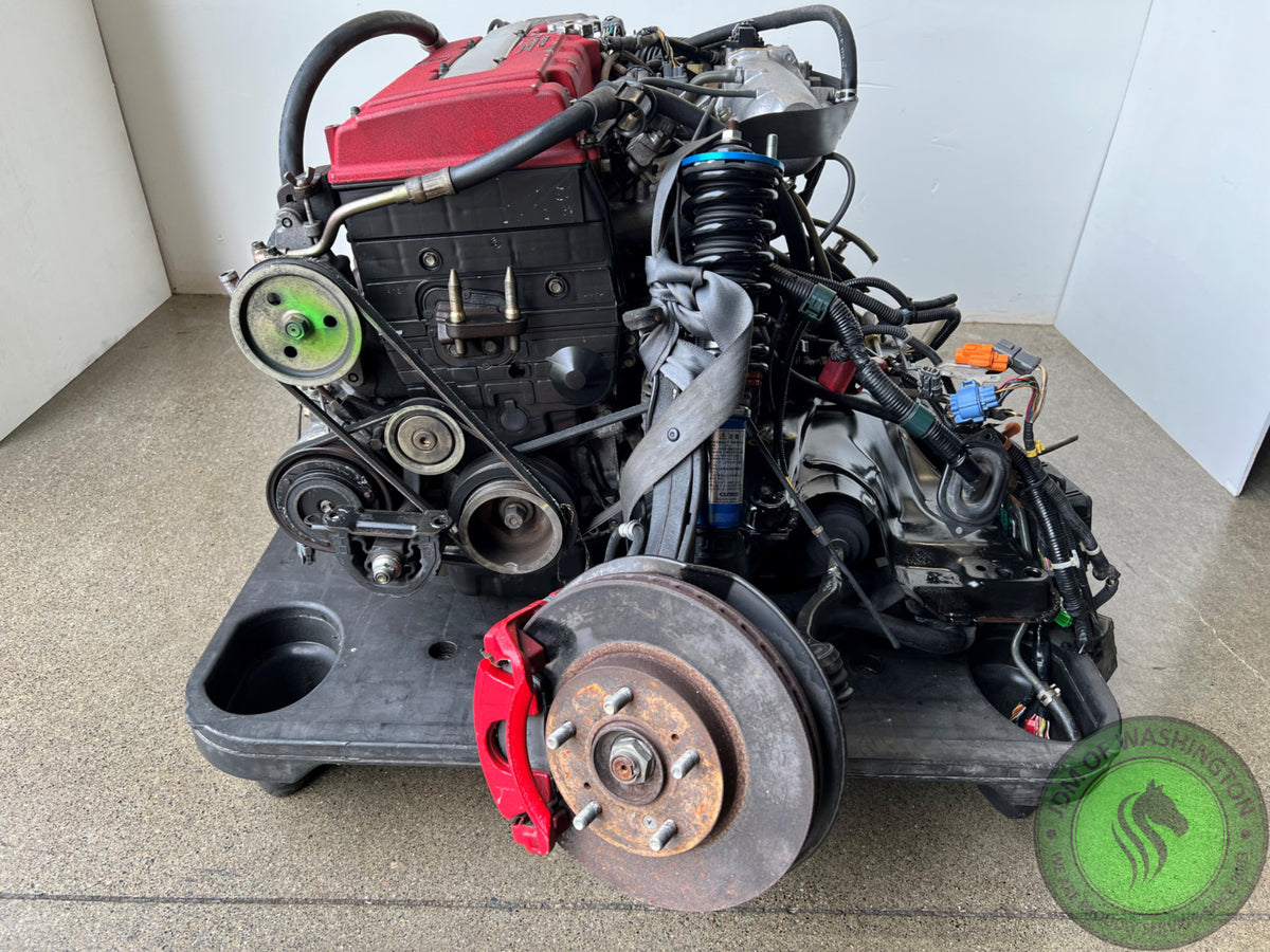 JDM 1996-2000 HONDA CIVIC B16B TYPE R ENGINE 1.6L DOHC VTEC ENGINE 5SP LSD TRANSMISSION B16B