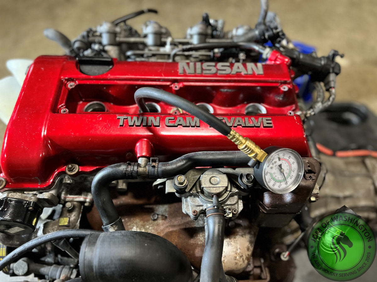 JDM SR20DET 2.0L TORBO ENGINE WITH 5 SPEED MANUAL TRANSMISSION NISSAN S13SILVIA