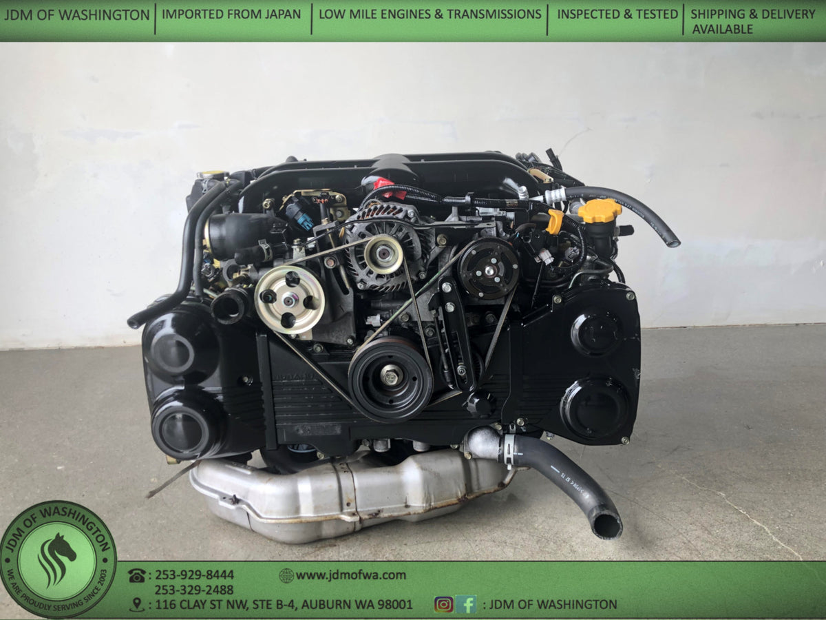JDM 2004 2005 2006 SUBARU FORESTER XT 2.0L TURBO ENGINE REPLACEMENT 2.5L EJ20X