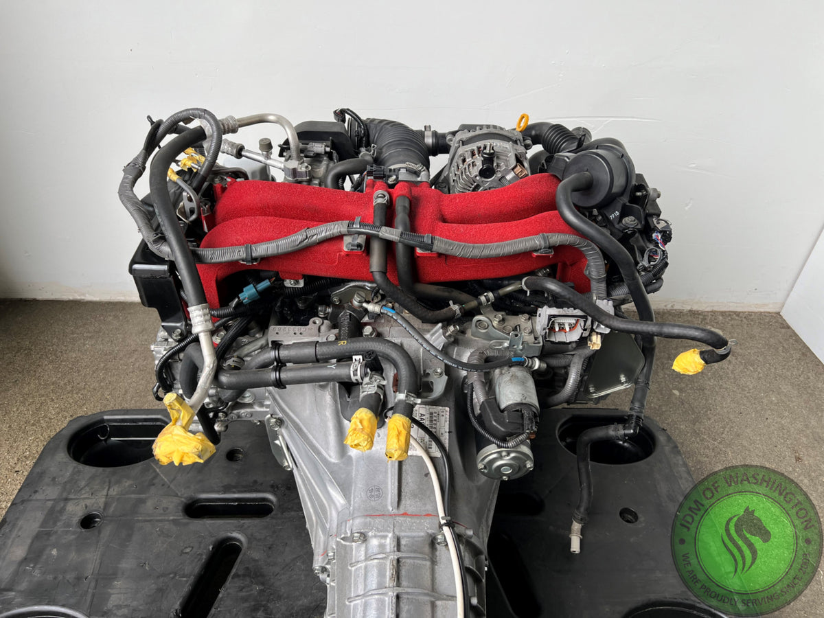 JDM 2017-2020 TOYOTA FRS SUBARU BRZ GT86 2.0L RED TOP FA20 ENGINE AND 6 SPEED TRANSMISSION