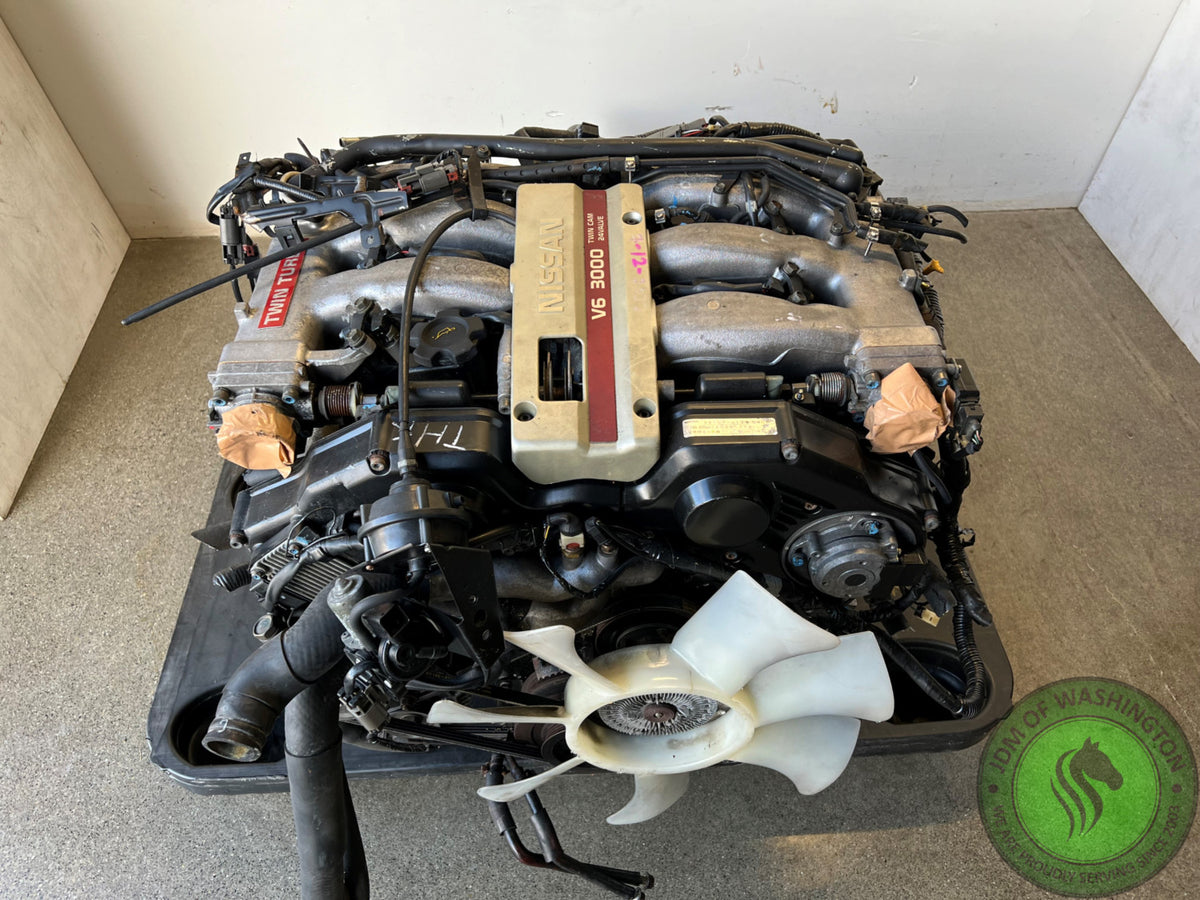 JDM 1990-1995 NISSAN 300ZX TWIN TURBO 3.0L ENGINE AUTO TRANSMISSION VG30DETT
