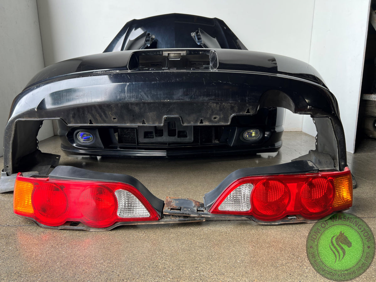 JDM 2002-2006 ACURA RSX BLACK FRONT END NOSE CUT CONVERSION