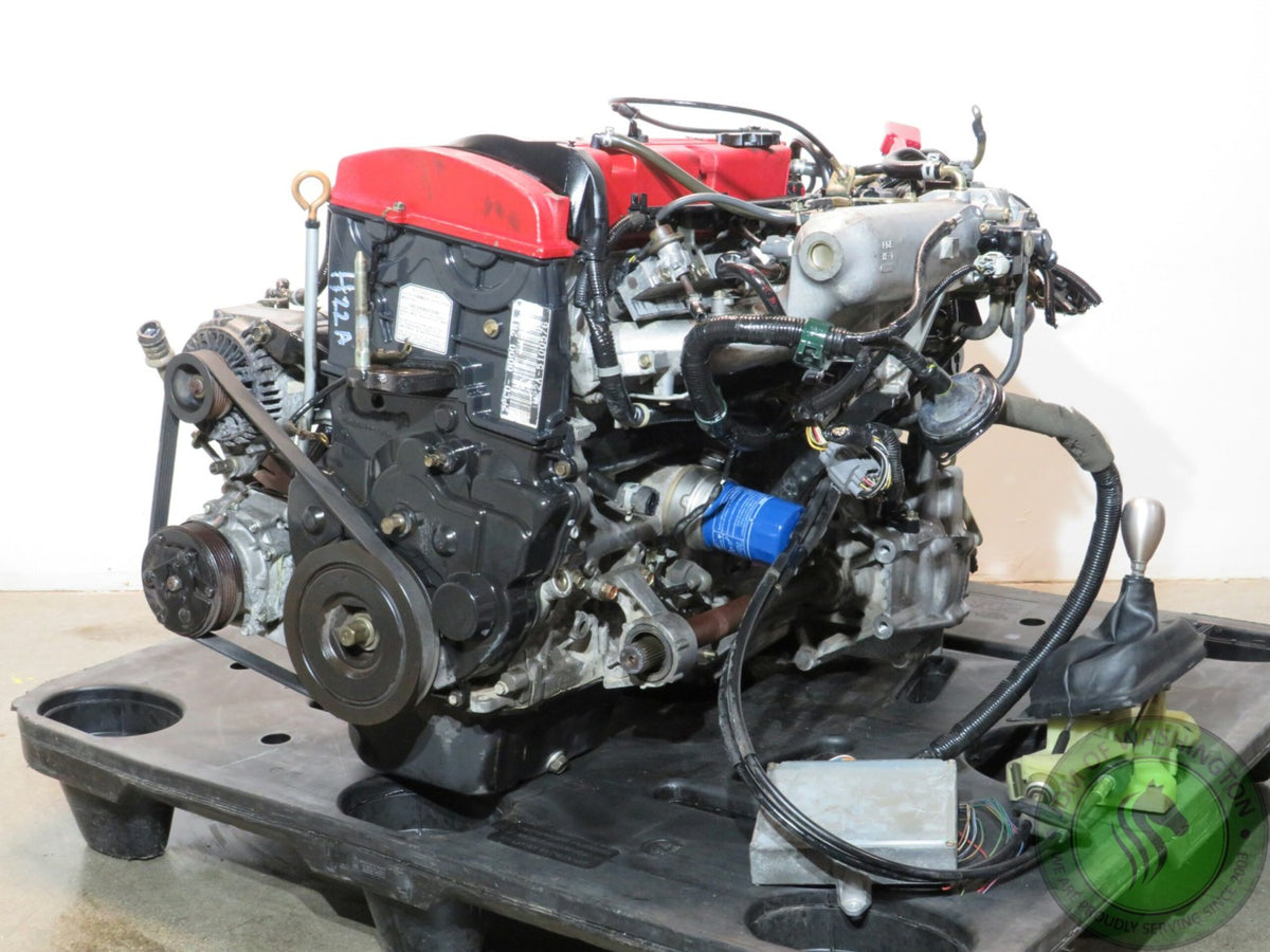 JDM 1997-2001 Honda Accord, Prelude 2.2L DOHC EURO R VTEC Engine and 5 Speed Manual LSD Transmission Swap (H22A.EURO.R.5MT)