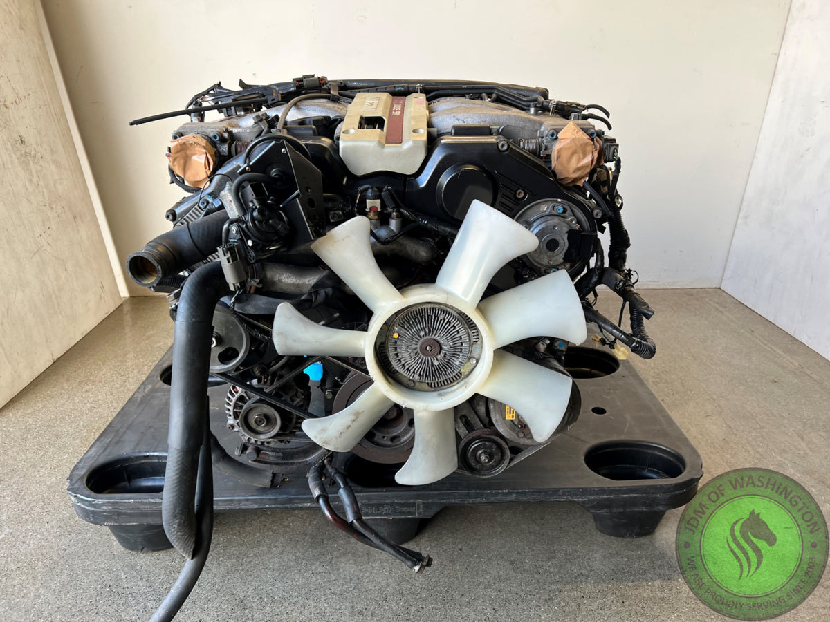 JDM 1990-1995 NISSAN 300ZX TWIN TURBO 3.0L ENGINE AUTO TRANSMISSION VG30DETT