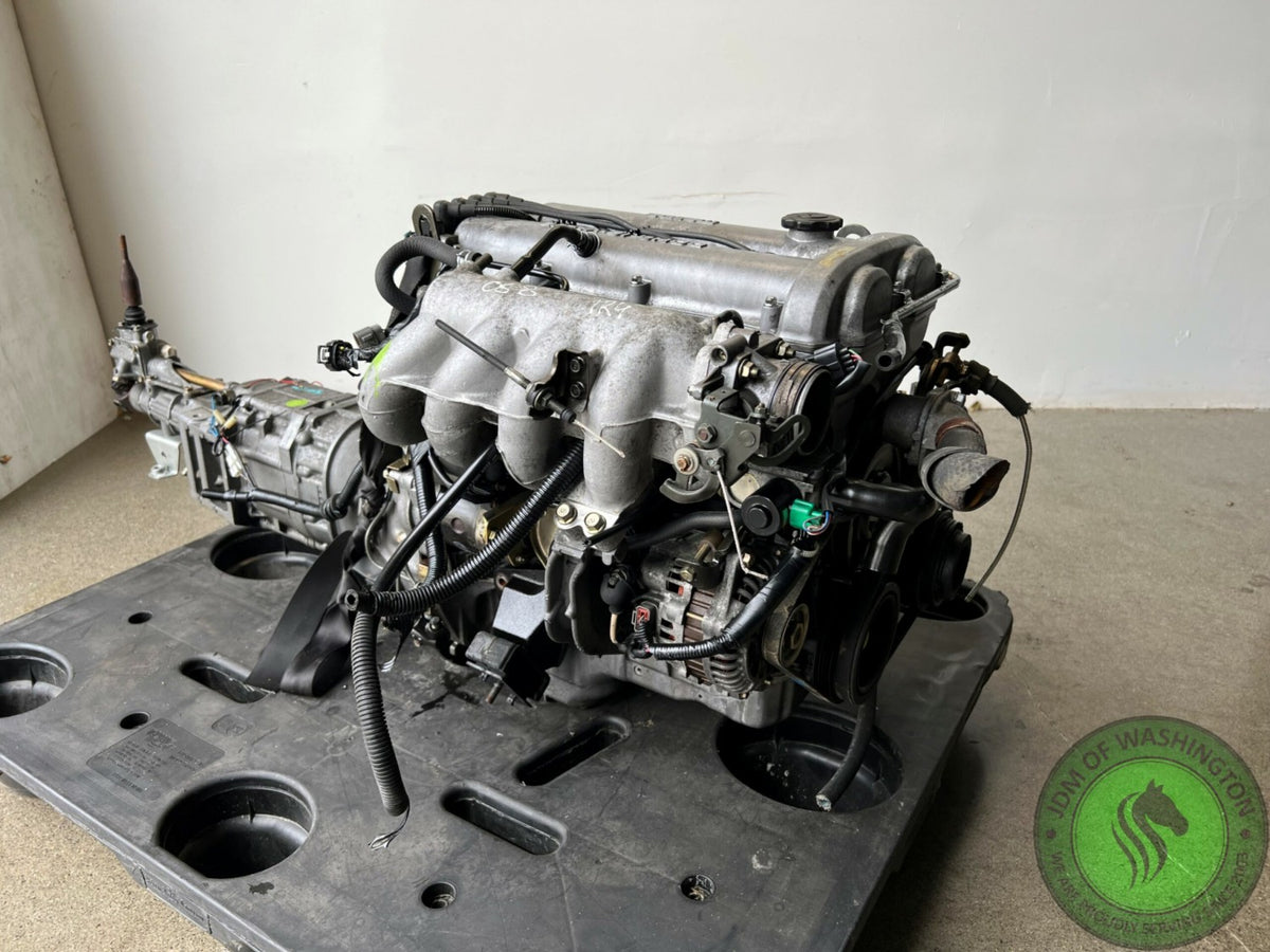JDM 1999-2000 Mazda Miata BP MX-5 1.6L DOHC Engine 5-Speed Manual Transmission