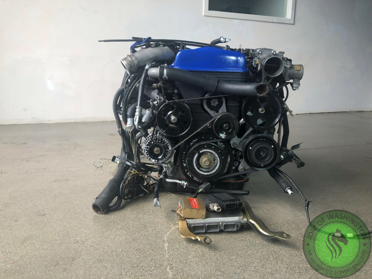 2JZGTE Non-VVTi Twin Turbo 3.0L Toyota 2JZ Engine with Automatic Transmission Complete Swap