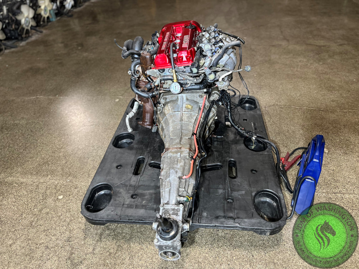 JDM SR20DET 2.0L TORBO ENGINE WITH 5 SPEED MANUAL TRANSMISSION NISSAN S13SILVIA