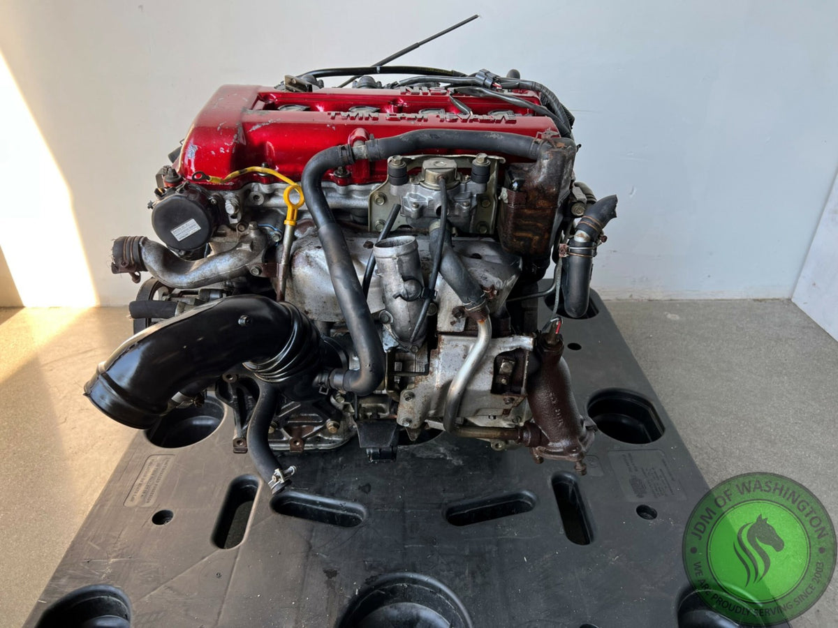 JDM 1989-1993 NISSAN 180SX, 240SX, SILVIA 2.0L SR20DET S13 RED TOP ENGINE ONLY