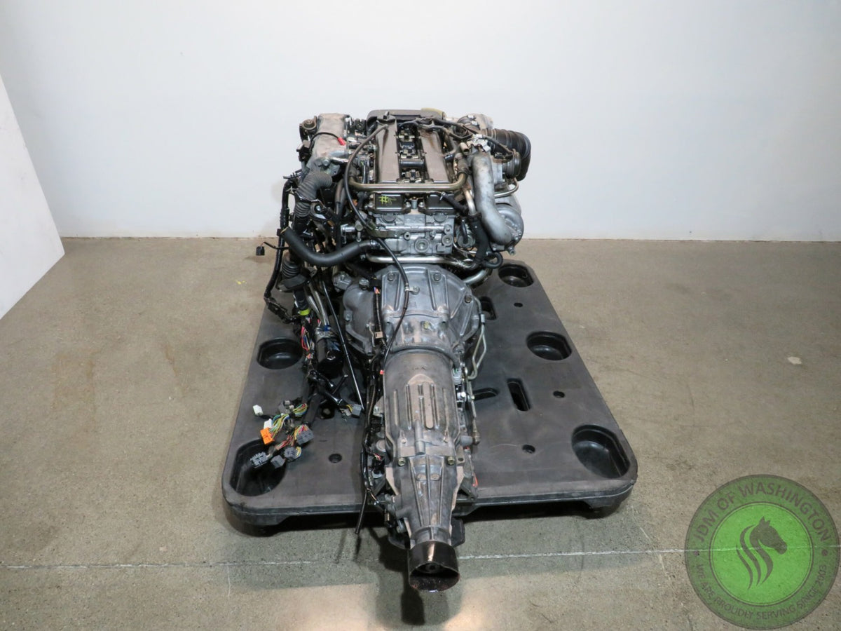 JDM 1988-1991 Toyota Supra MK3/Cressida 1JZGTE NON VVTI Rear Sump Engine with Automatic Transmission Swap