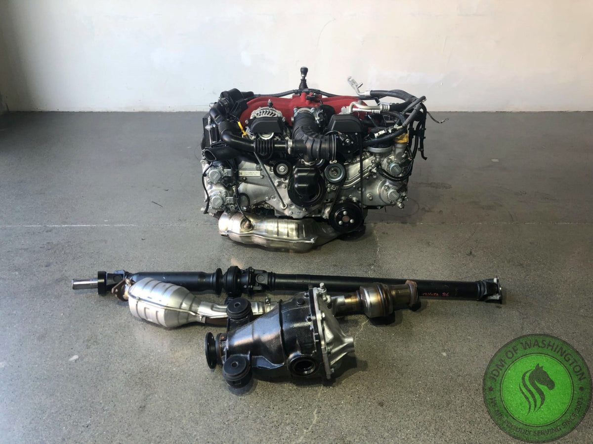 JDM Toyota 86 FRS SUBARU BRZ FA20 ENGINE/6 SPEED MANUAL TRANSMISSION COMPLETE SWAP