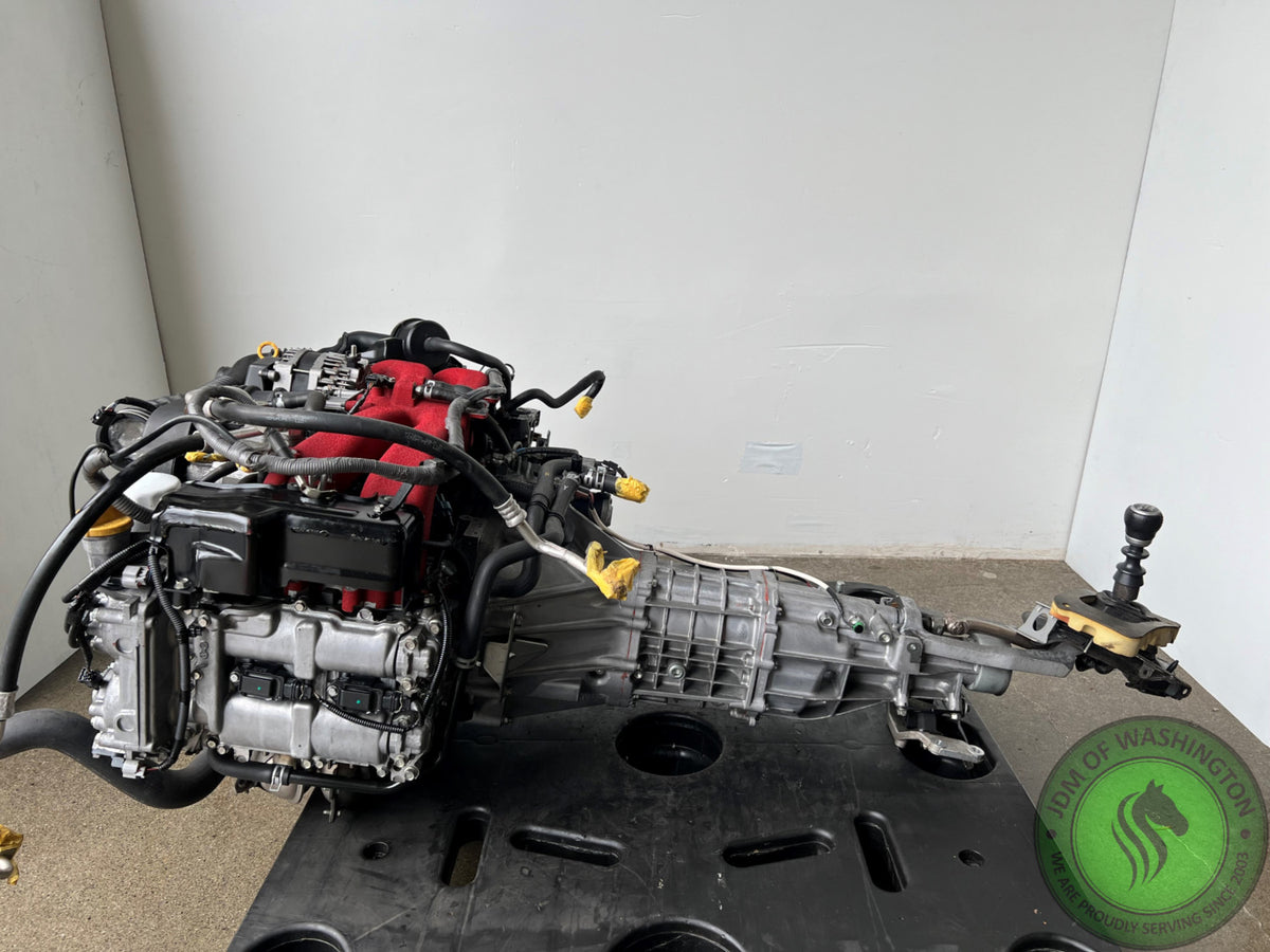 JDM 2017-2020 TOYOTA FRS SUBARU BRZ GT86 2.0L RED TOP FA20 ENGINE AND 6 SPEED TRANSMISSION