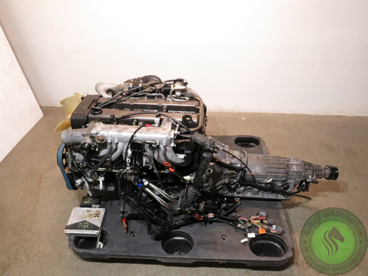JDM 1988-1991 Toyota Supra MK3/Cressida 1JZGTE NON VVTI Rear Sump Engine with Automatic Transmission Swap
