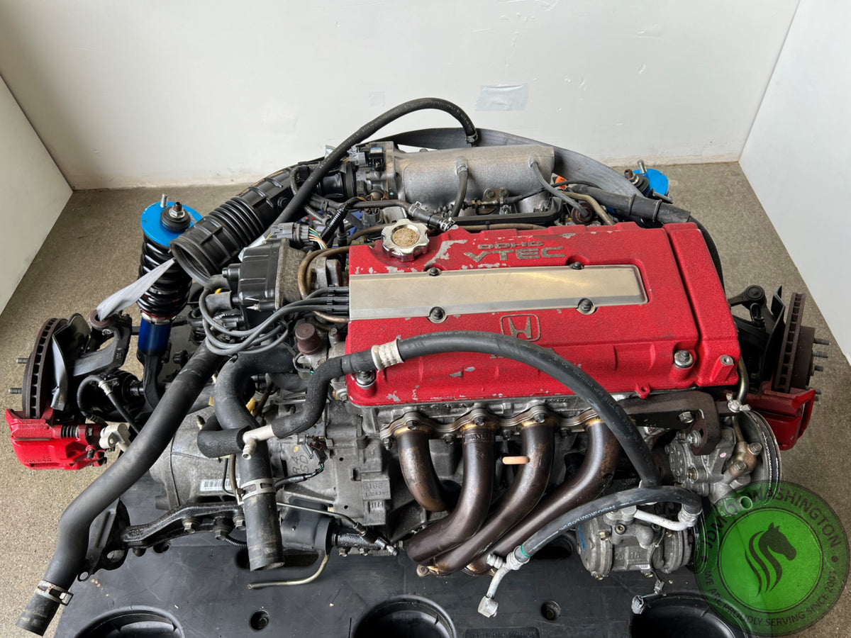JDM 1996-2000 HONDA CIVIC B16B TYPE R ENGINE 1.6L DOHC VTEC ENGINE 5SP LSD TRANSMISSION B16B