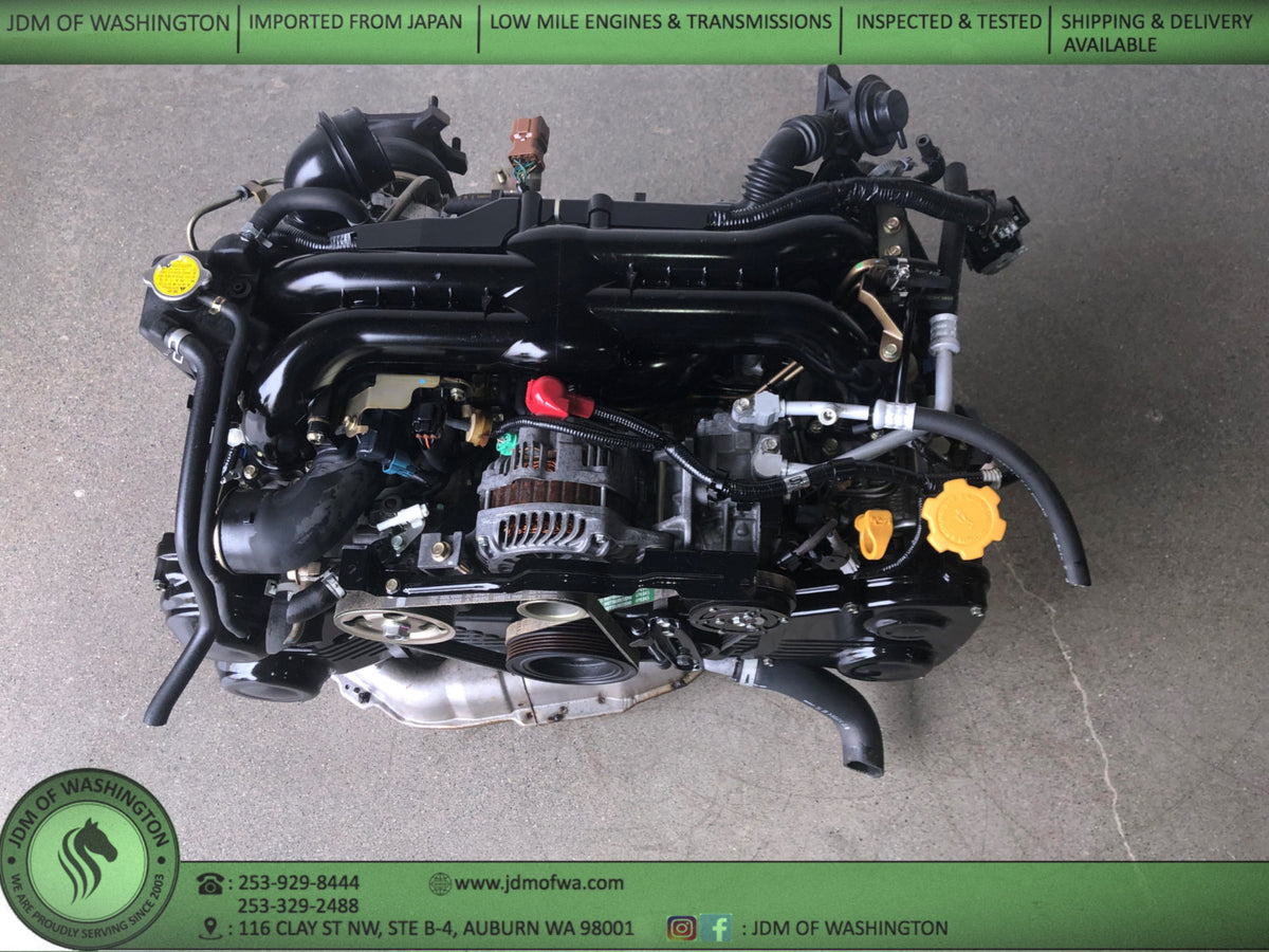 JDM 2004 2005 2006 SUBARU FORESTER XT 2.0L TURBO ENGINE REPLACEMENT 2.5L EJ20X