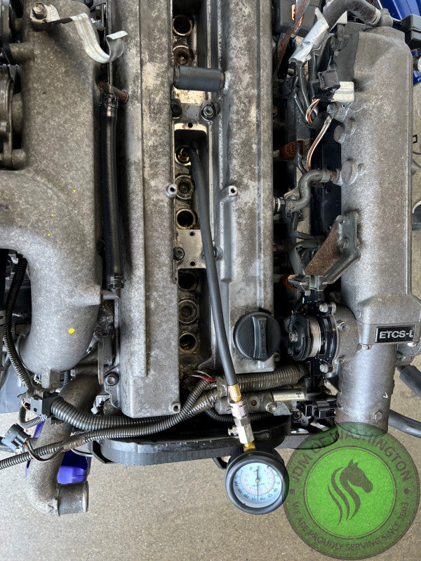 JDM TOYOTA 1JZ GTE VVTi TURBO ENGINE WITH AUTOMATIC TRANSMISSION SWAP 1JZGTE