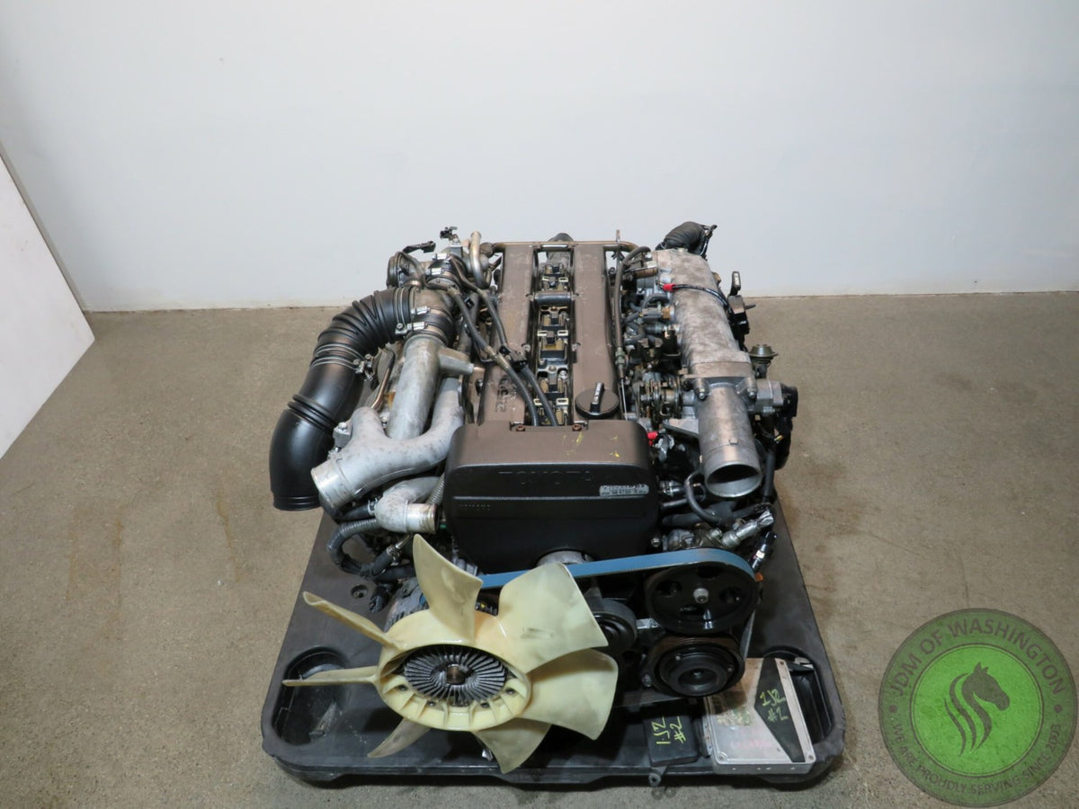 JDM 1988-1991 Toyota Supra MK3/Cressida 1JZGTE NON VVTI Rear Sump Engine with Automatic Transmission Swap