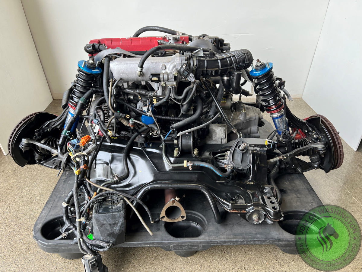 JDM 1996-2000 HONDA CIVIC B16B TYPE R ENGINE 1.6L DOHC VTEC ENGINE 5SP LSD TRANSMISSION B16B