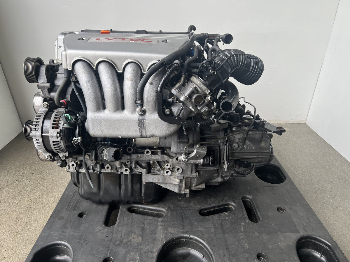 JDM 2004-2008 ACURA TSX K24RBB 2.4L ENGINE WITH 6 SPEED MANUAL TRANSMISSION K24A2