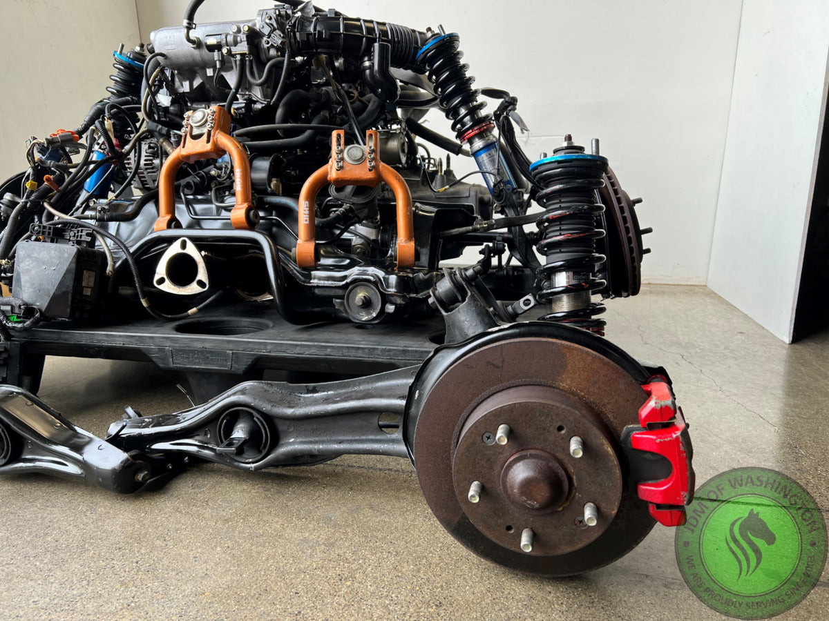 JDM 1996-2000 HONDA CIVIC B16B TYPE R ENGINE 1.6L DOHC VTEC ENGINE 5SP LSD TRANSMISSION B16B