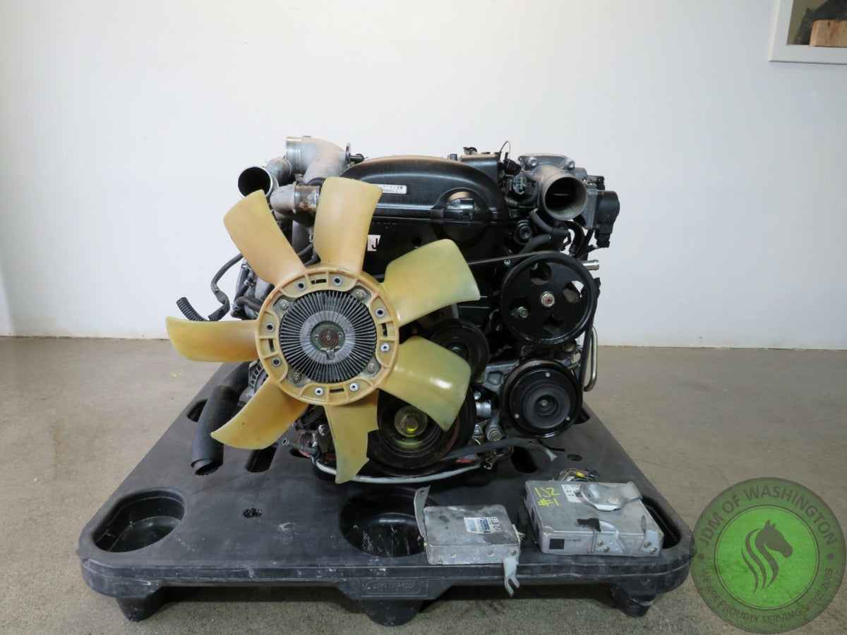 JDM 1996-2005 Toyota 1JZGTE VVTI ETCS Front Sump Engine with Automatic Transmission Swap