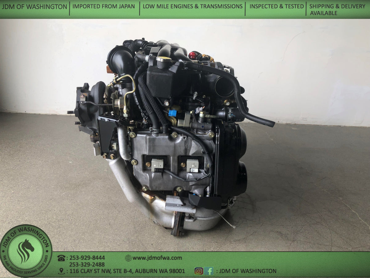 JDM 2004 2005 2006 SUBARU FORESTER XT 2.0L TURBO ENGINE REPLACEMENT 2.5L EJ20X