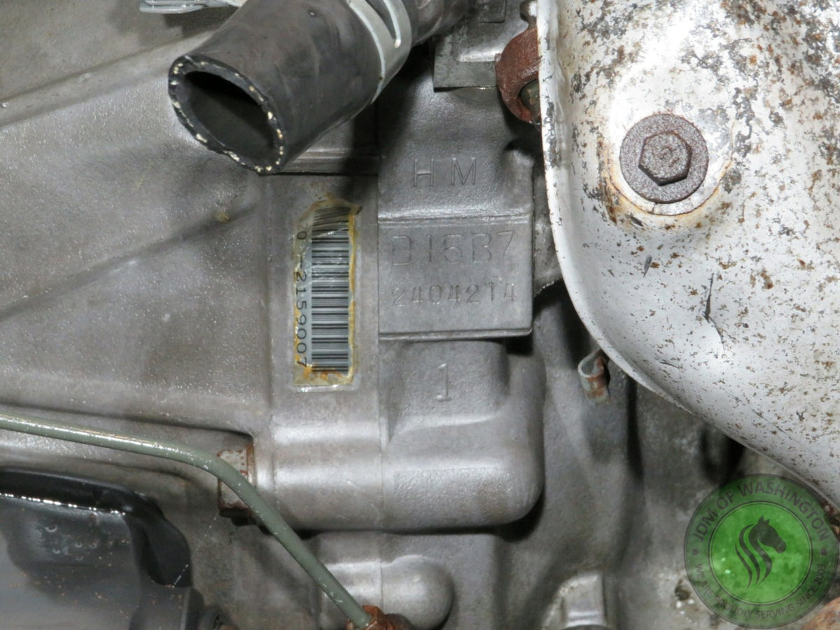 JDM 1992-1995 Honda Civic, EG D15B 1.5L Engine / D16A 1.6L SOHC VTEC OBD1 Manual Transmission Swap (D15B7)