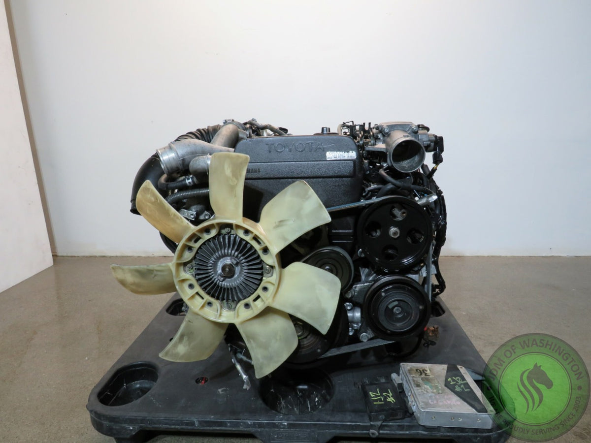 JDM 1988-1991 Toyota Supra MK3/Cressida 1JZGTE NON VVTI Rear Sump Engine with Automatic Transmission Swap