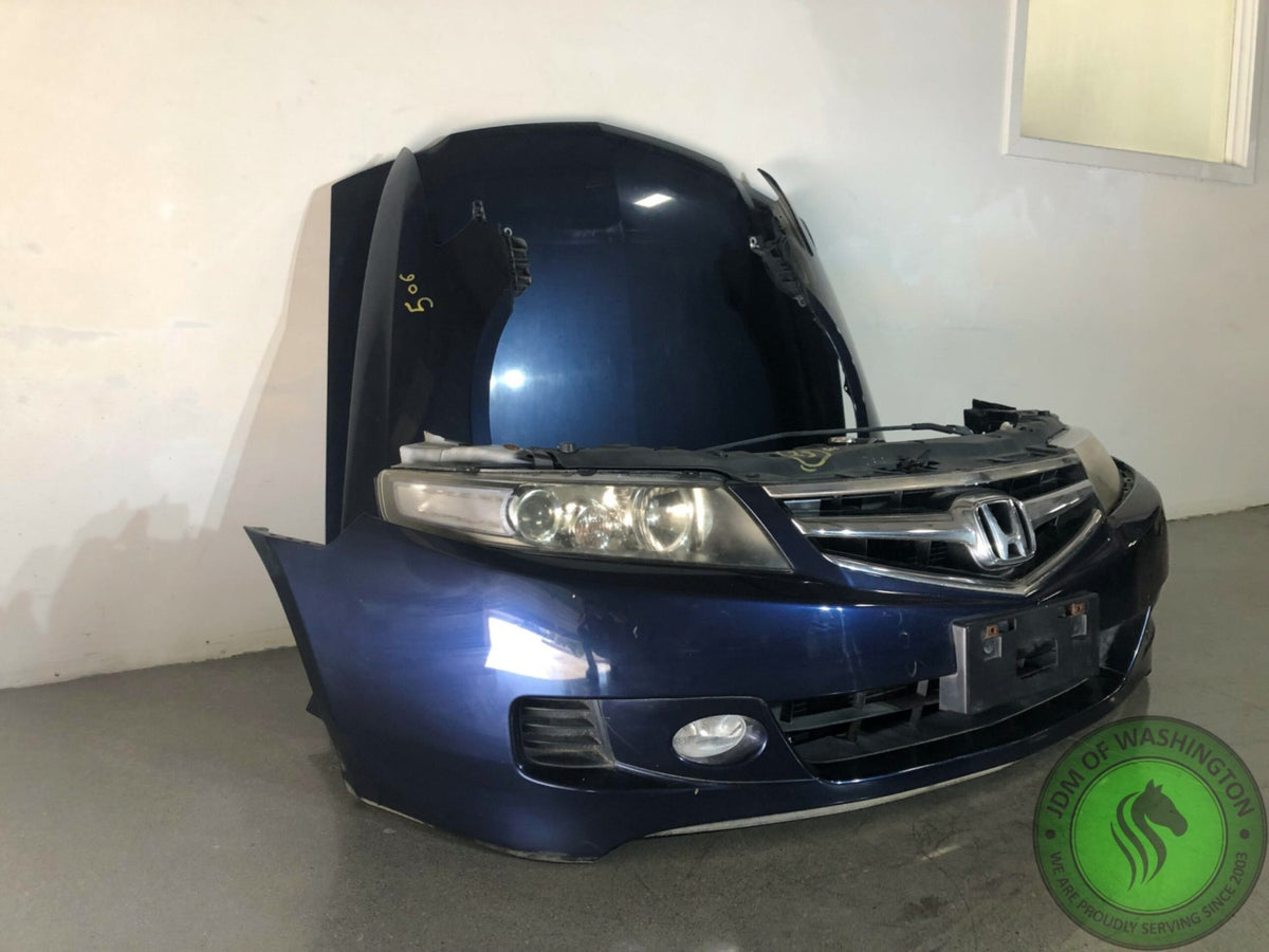 JDM 04-08 HONDA ACURA TSX CL9 BLUE COMPLETE FRONT END