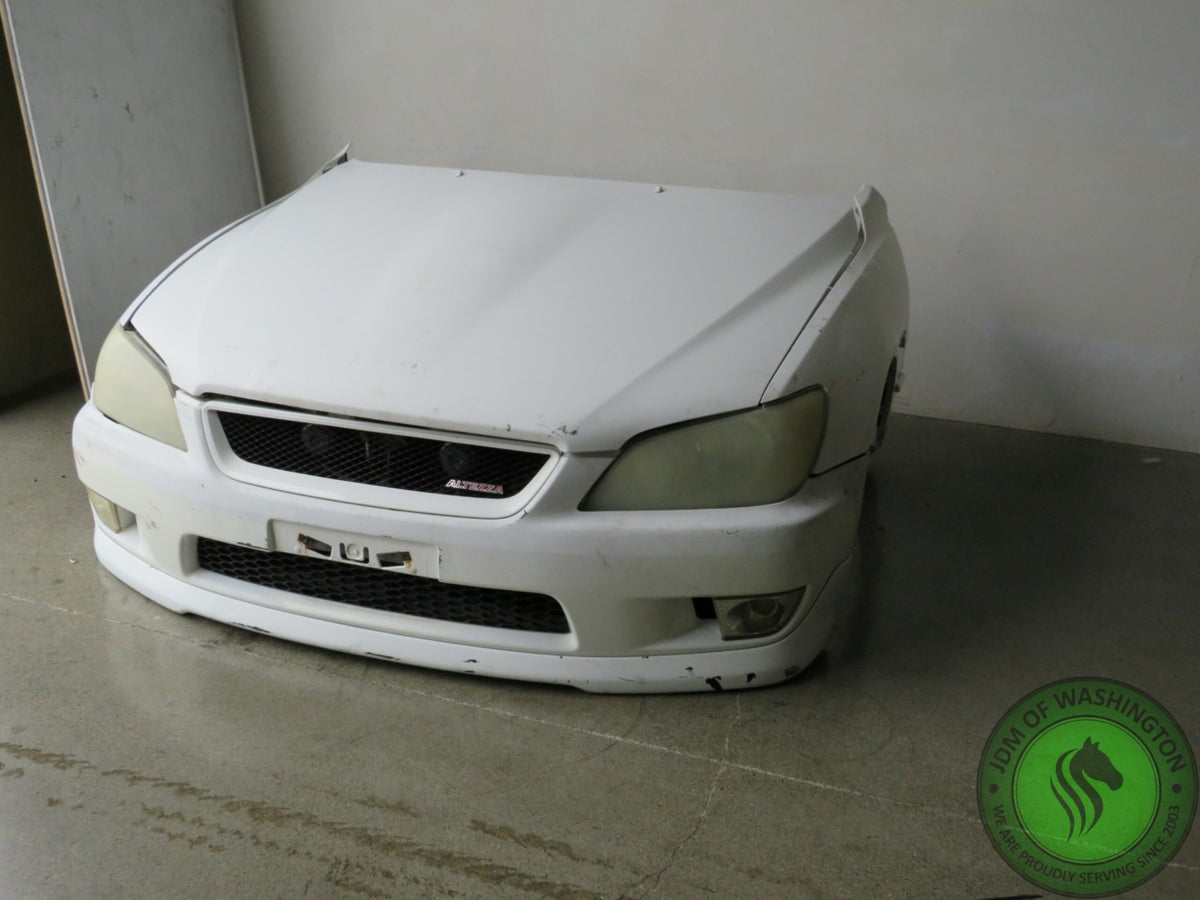 JDM TOYOTA ALTEZZA / IS300 WHITE COMPLETE FRONT END