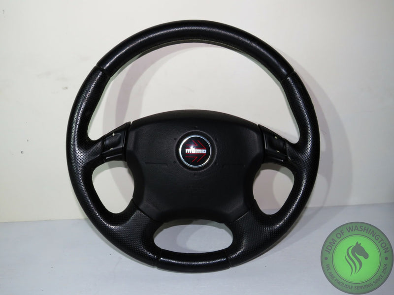 JDM SUBARU IMPREZA WRX MOMO STERING WHEEL W-HUB