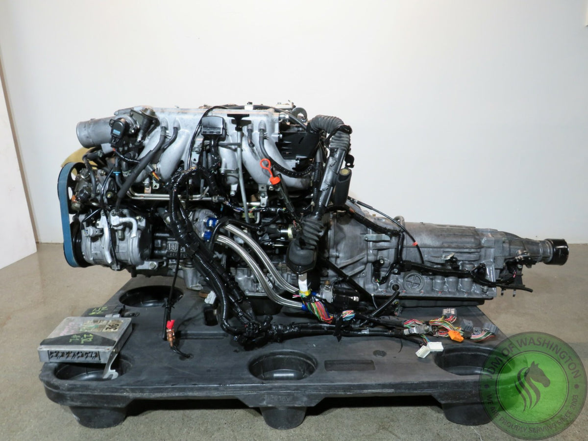 JDM 1988-1991 Toyota Supra MK3/Cressida 1JZGTE NON VVTI Rear Sump Engine with Automatic Transmission Swap