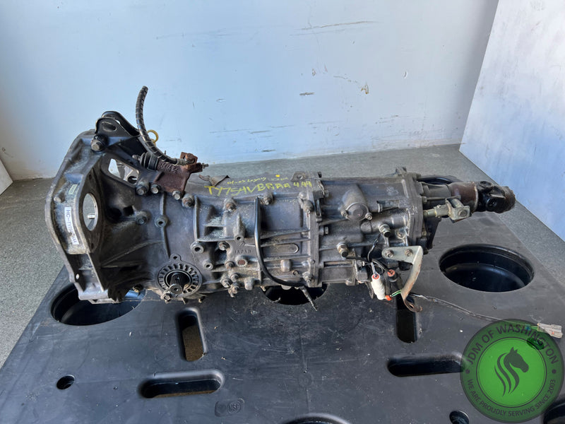 JDM 2001-2003 SUBARU LEGACY GT 2.0L TURBO 5 SPEED AWD TRANSMISSION
