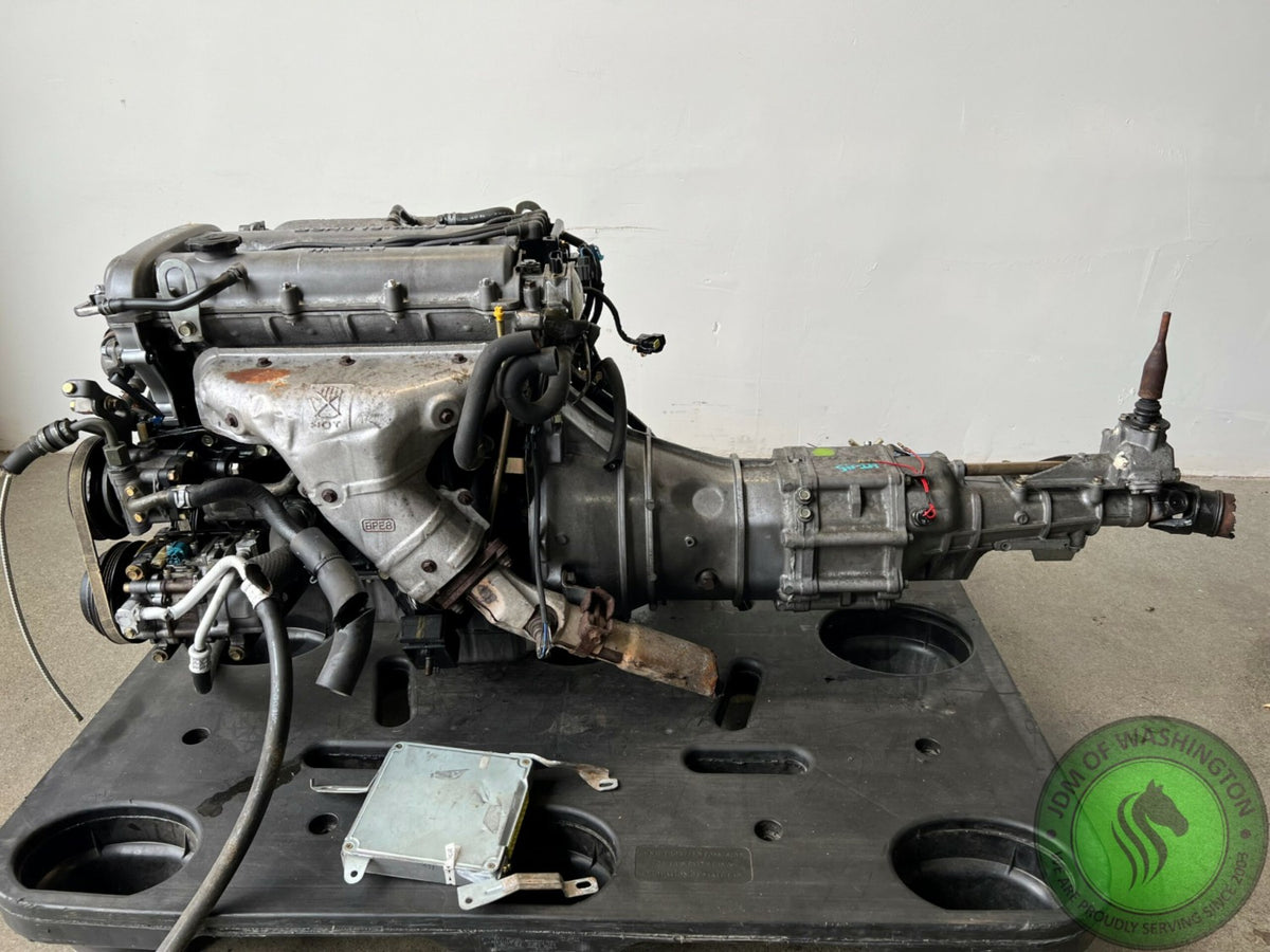 JDM 1999-2000 Mazda Miata BP MX-5 1.6L DOHC Engine 5-Speed Manual Transmission