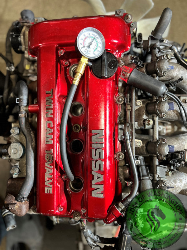 JDM SR20DET 2.0L TORBO ENGINE WITH 5 SPEED MANUAL TRANSMISSION NISSAN S13SILVIA