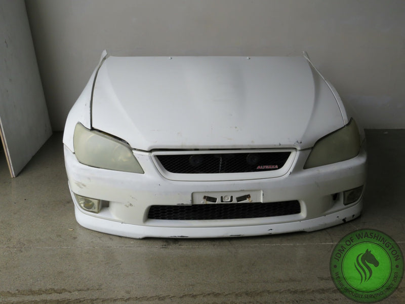 JDM TOYOTA ALTEZZA / IS300 WHITE COMPLETE FRONT END