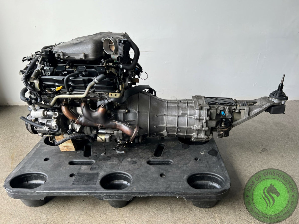 JDM 2003-2005 NISSAN 350Z / INIFINITI ENGINE WITH 6 SPEED MANUAL TRANSMISSION (VQ35DE-NONREVUP)