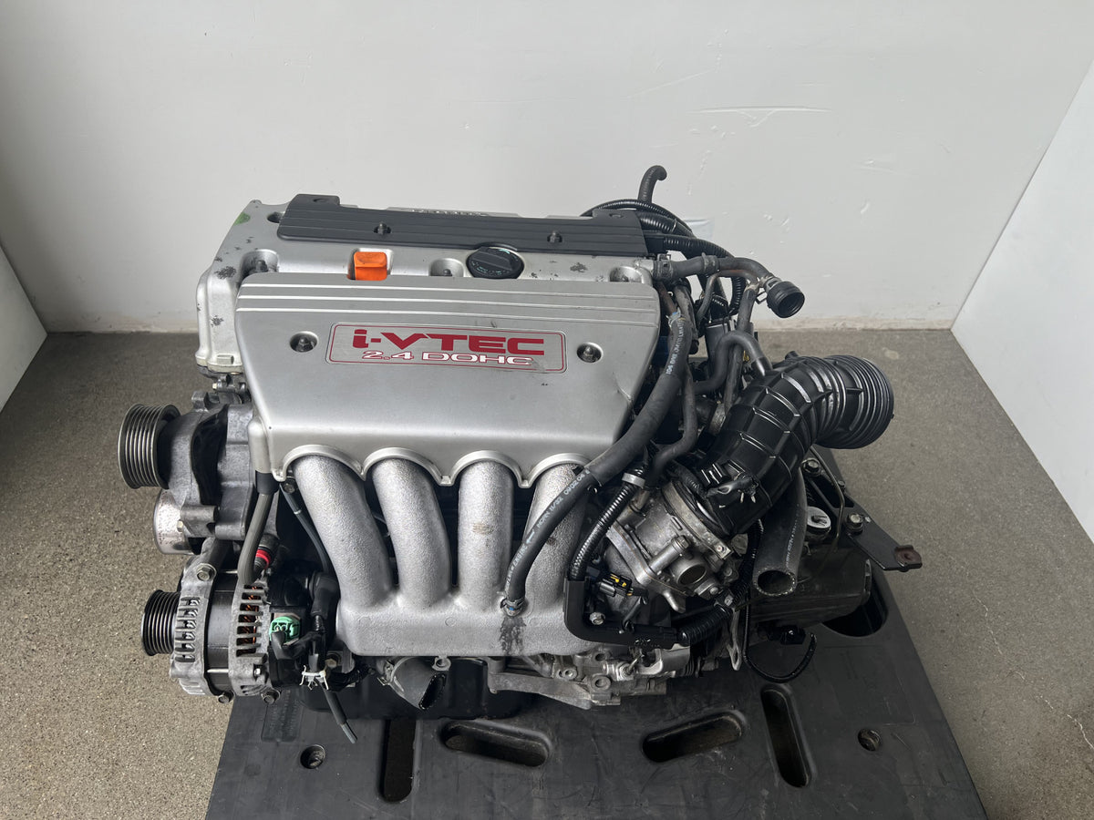 JDM 2004-2008 ACURA TSX K24RBB 2.4L ENGINE WITH 6 SPEED MANUAL TRANSMISSION K24A2