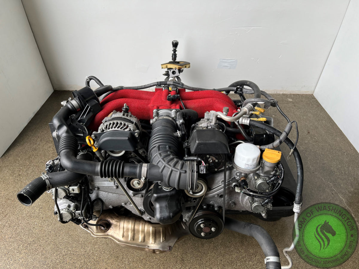 JDM 2017-2020 TOYOTA FRS SUBARU BRZ GT86 2.0L RED TOP FA20 ENGINE AND 6 SPEED TRANSMISSION